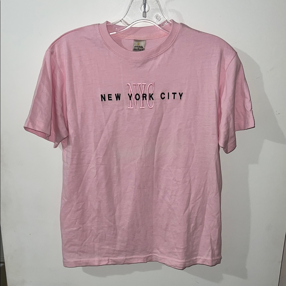 Pink New York City Graphic Tee